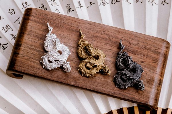 Custom 3D printed dragons by Bubble Boutiques Charlotte NC